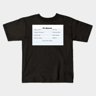 My Resume Kids T-Shirt